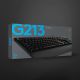 16. Logitech 920-008093 Tastatur (Mechanisch; USB 2.0; (US); Schwarz)