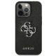 3. Guess Saffiano 4G Metal Logo Case für iPhone 13 Pro / 13 6.1" - Schwarz