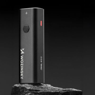 8. Wozinsky WSBLB2 USB-C Fahrradlicht-Set vorne (400 lm) und hinten, Schwarz