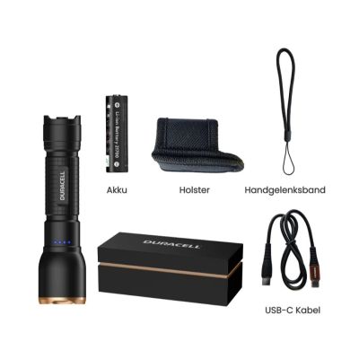 6. Duracell DF1500R Geschenkbox-Taschenlampe