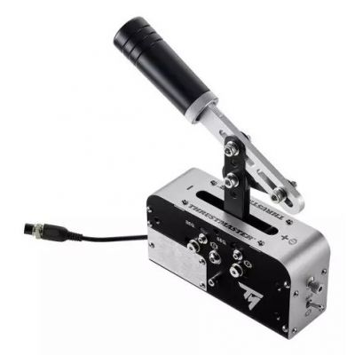 9. Thrustmaster 4060306 Gamecontroller Schwarz, Silber USB-Handbremse PC, PlayStation 4, PlayStation 5, Xbox One, Xbox One S, Xbox One X, Xbox Series S, Xbox Series X