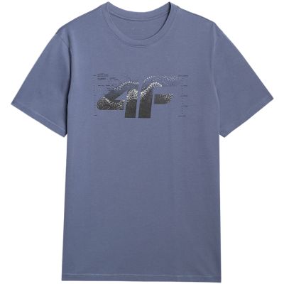 2. Herren T-Shirt 4F M2359 Denim 4FWAW25TTSHM2359 32S