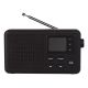 2. Denver DAB-57 tragbares Radio, Schwarz