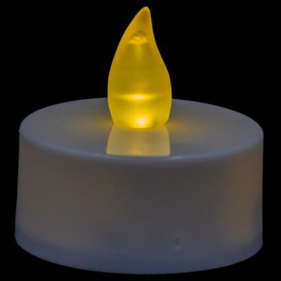 17. SET MIT 4 LED-TEELICHTERN