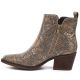 3. Damen-Cowboystiefel aus Schlangenleder, Gold, M.Daszyński SA261-1