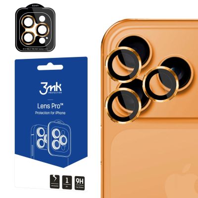 3mk Lens Protection Pro Panzerglas für iPhone 17 Pro / 17 Pro Max - Orange
