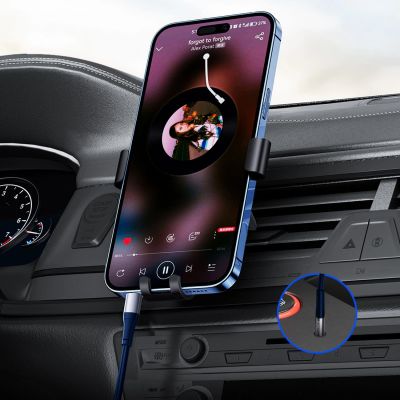 3. Orico AXC-02 USB-C-auf-3,5-mm-Klinken-Audiokabel, 20 cm – blau