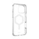 6. UAG Urban Armor Gear Plyo MagSafe Hülle für Apple iPhone 16 Pro Max, Eis (transparent)/Weiß