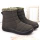 9. Flache isolierte Schneestiefel Potocki W WOL198A grün
