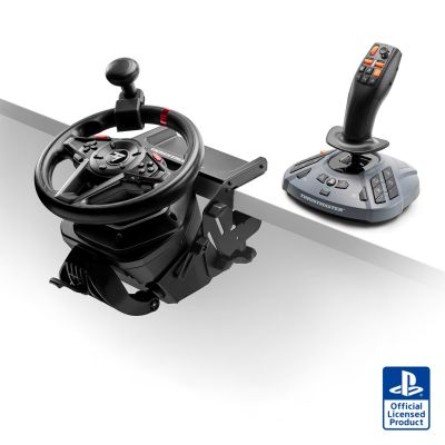 Thrustmaster T128 SimTask Farming Pack Schwarzes Lenkrad + Pedale + Schalthebel PC, PlayStation 4, PlayStation 5