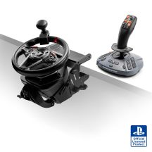 Thrustmaster T128 SimTask Farming Pack Schwarzes Lenkrad + Pedale + Schalthebel PC, PlayStation 4, PlayStation 5