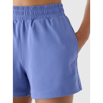 6. Schnelltrocknende Trainingsshorts für Damen 4F 4FWAW24TFSHF705-31S
