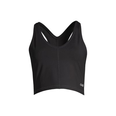 CASALL Sharp Back Sport Top schwarz