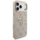 4. Guess 4G Big 4G Classic Logo Big Strap Metal Buttons Hülle für iPhone 18 Pro Max / 17 Pro Max – rosa