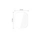 3. Tech-Protect Supreme Set 2er-Pack Hydrogelfolie für Apple Watch 10 46 mm – transparent