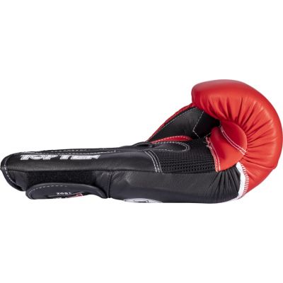 7. TOP TEN RTT-4Select Leder-Boxhandschuhe 10 oz Rot und Schwarz
