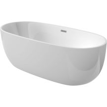 Freistehende ovale Acrylbadewanne – 150 cm