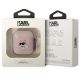3. Karl Lagerfeld KLA2HNCHTCP Airpods 1/2 Cover Pink/Pink Ikonik Choupette