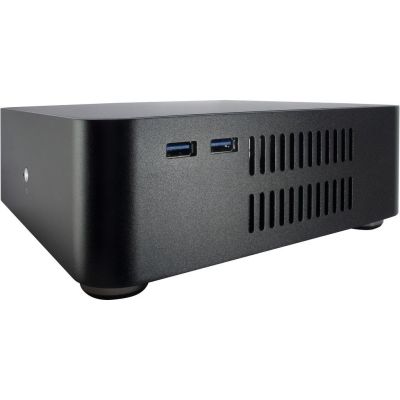 5. Inter-Tech ITX A60 Mini-Tower Schwarz 60W