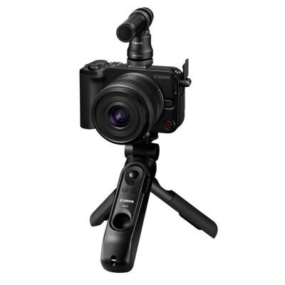 4. Canon 24,2-Megapixel-Kamera mit Bildstabilisierung, ISO 32000, WLAN, APS-C-Sensor, Schwarzweiß