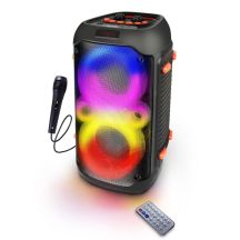 ESPERANZA LAUTSPRECHER BT FM LED RGB KARAOKE SINGER EP156