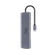 9. UNITEK D1113BGY01 Hubs und Konzentratoren 2 x USB 3.2 Gen 2 (3.1 Gen 2) Typ-C 1000 Mbit/s Grau