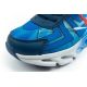 6. Leomil Kinder-Sportschuhe Spiderman-Sneaker, leicht, mit Klettverschluss, blaue LED-Beleuchtung