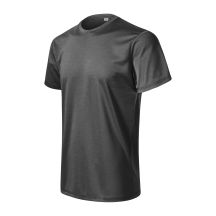 Zoom Herren-T-Shirt (Schwarz meliert)