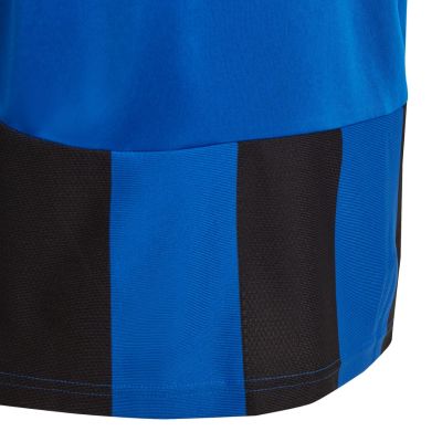 10. Kinder-Fußballtrikot adidas Striped 24 Jersey blau-schwarz IW2136