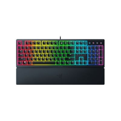 7. Razer Gaming-Tastatur Ornata V3 RGB-LED-Beleuchtung, RU, kabelgebunden, Schwarz, Razer Mecha-Membran, Nummernblock