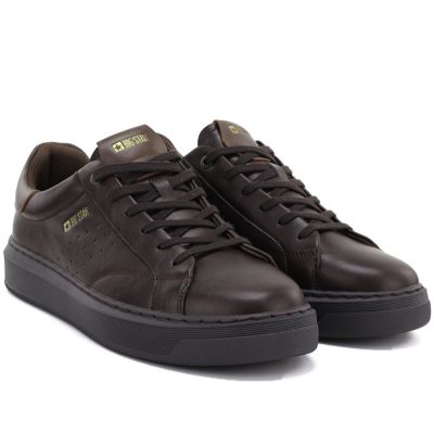 4. Braune Herren-Sneaker aus Leder Big Star UU174292
