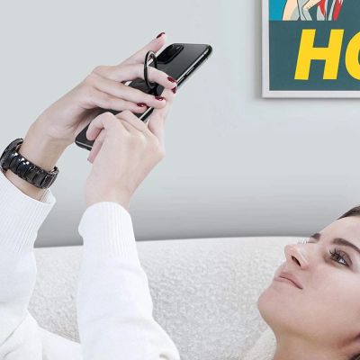 4. Tech-Protect Magnetischer Telefonringhalter / Ring mit Standfunktion – Pink