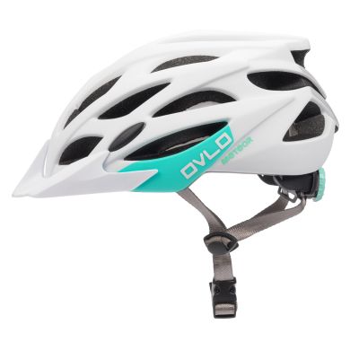 2. Meteor Ovlo L 17363 Fahrradhelm, 58-61 cm, Weiß/Mint