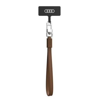 Audi Crossbody Leder Universal-Schlüsselband 28cm x 10mm - Braun