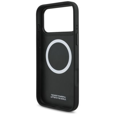 7. BMW M Quilted Logo MagSafe Case für iPhone 17 Pro Max – Blau