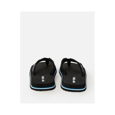 4. RIP CURL Chiba Open Toe Flip-Flops - Schwarz