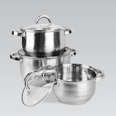 3. 6-teiliges Topfset MR-2120-6L MAESTRO