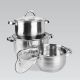 3. 6-teiliges Topfset MR-2120-6L MAESTRO