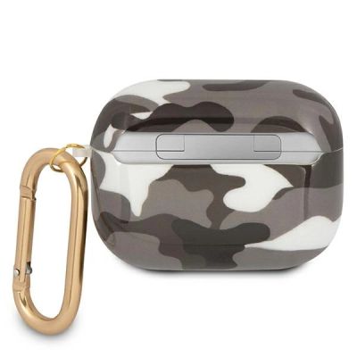 3. Guess, GUAPUCAMG AirPods Pro Cover schwarz/schwarz Camo Collection