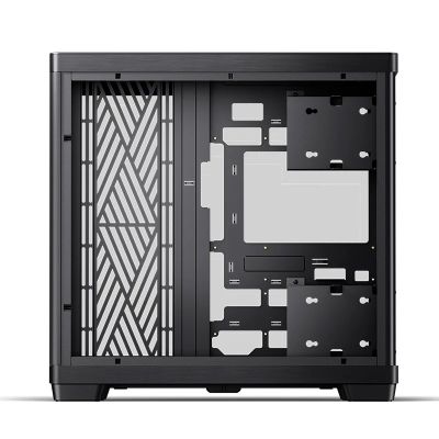 16. Jonsbo TK-4 Gehäuse, Midi-Tower, ATX, Tempered Glass – schwarz