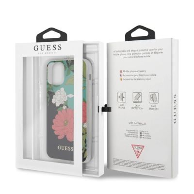 7. Guess GUHCN58IMLFL01 iPhone 11 Pro schwarz/schwarz N°1 Flower Collection