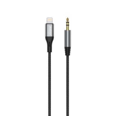 2. Dudao Audiokabel Lightning - Miniklinke 3,5 mm 1 m grau (L11PRO)