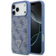 Guess 4G nauble Card Triange Hülle für iPhone 18 Pro Max / 17 Pro Max – blau