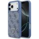 Guess 4G nauble Card Triange Hülle für iPhone 18 Pro Max / 17 Pro Max – blau