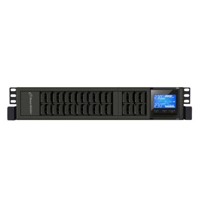 7. USV-Rack POWERWALKER VFI 1000 CRS Online 1000 VA 3x IEC C13 USB-B RS-232 LCD-Ladegerät 6 A 2 HE