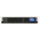 7. USV-Rack POWERWALKER VFI 1000 CRS Online 1000 VA 3x IEC C13 USB-B RS-232 LCD-Ladegerät 6 A 2 HE
