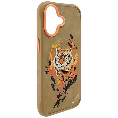 5. Nimmy Tiger MagSafe Hülle für iPhone 17 - hellbraun