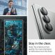8. Spigen Optik Pro HD Glas.TR EZ Fit 2er-Pack Kameraschutz für Samsung Galaxy Z Fold 7 - Schwarz
