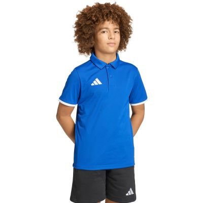 12. adidas Entrada 26 Polo-Shirt für Kinder blau JZ6625