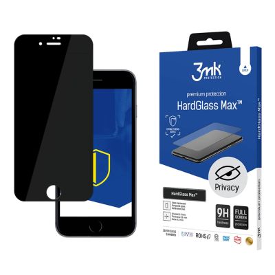 9H Sichtschutzglas 3mk HardGlass Max Privacy für iPhone 7